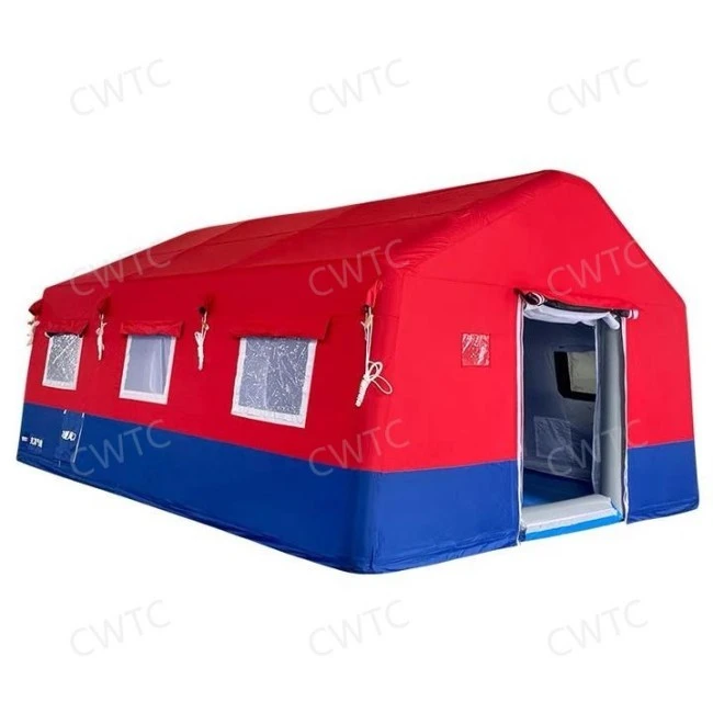 Emergency inflatable  tent